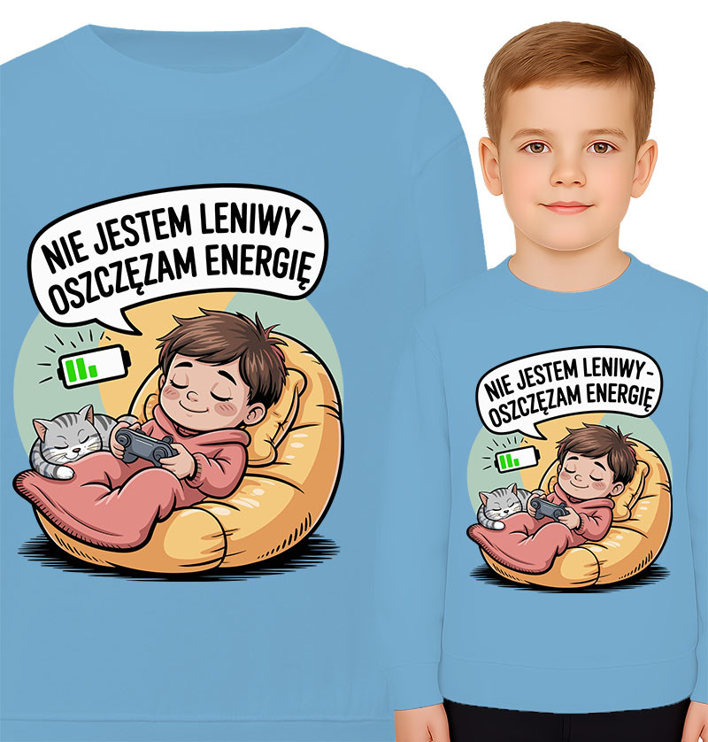 'Nie jestem leniwy – oszczędzam energię'
