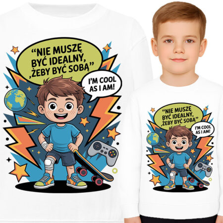 'Nie muszę być idealny, żeby być sobą'