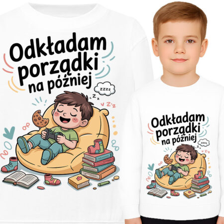 'Odkładam porządki na później'