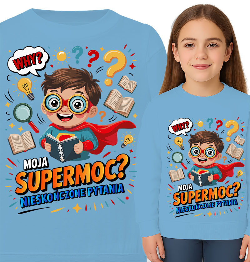 'Moja Supermoc? Nieskończone Pytania'