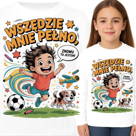'Wszędzie mnie pełno, znowu tu jestem!'