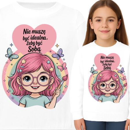 'Nie muszę być idealna, żeby być sobą'