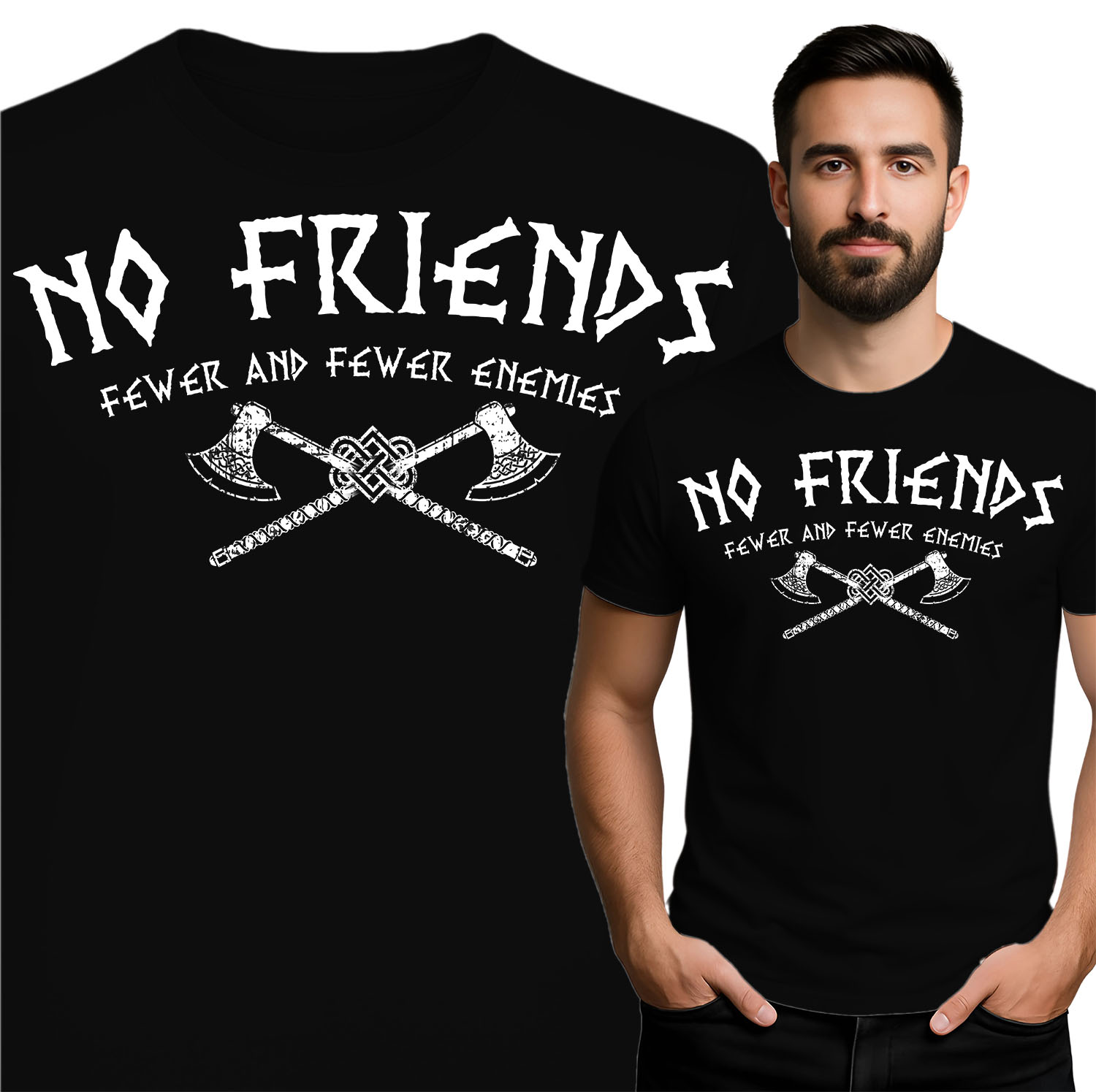 'No Friends - Fewer and Fewer Enemies'
