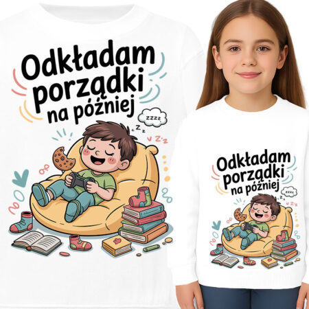 'Odkładam porządki na później'