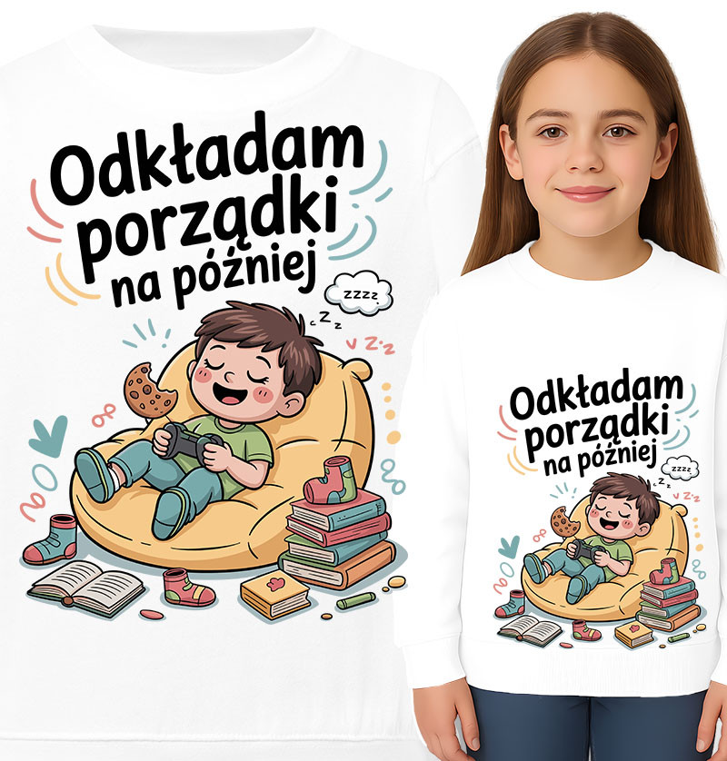 'Odkładam porządki na później'