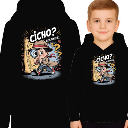 'CICHO? COŚ KNUJĘ…'