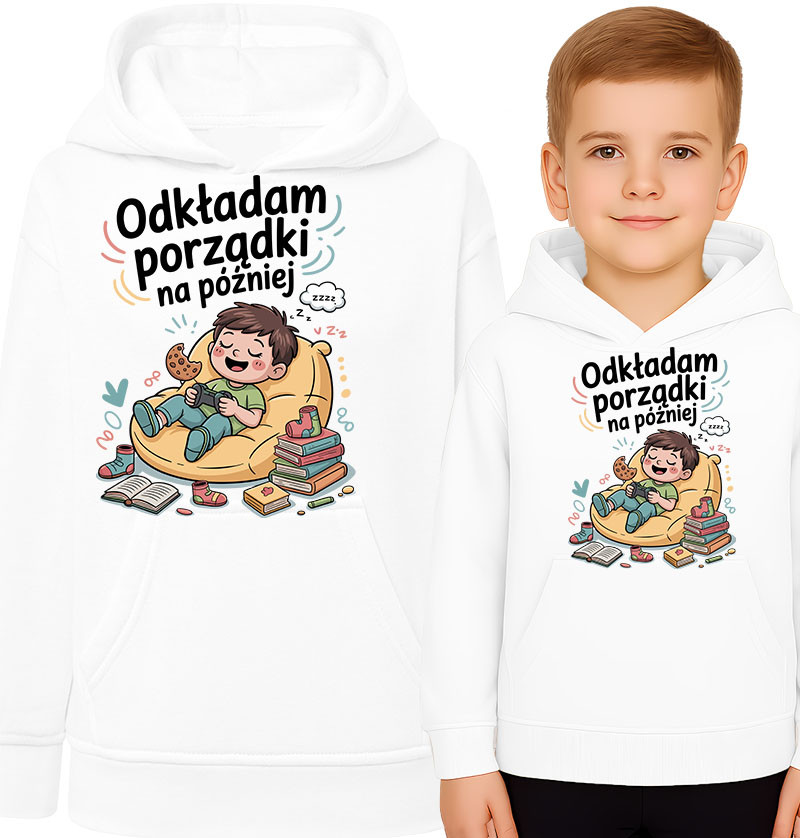 'Odkładam porządki na później'
