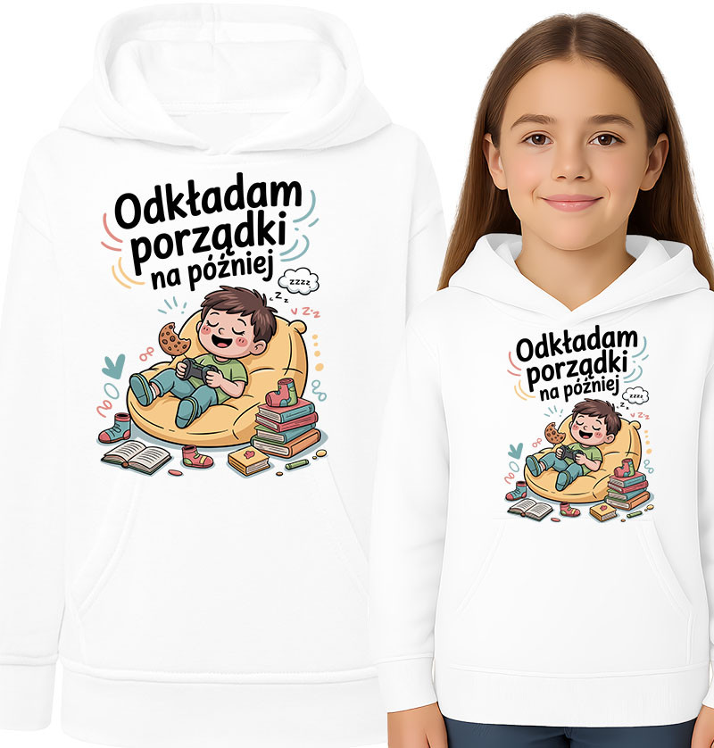 'Odkładam porządki na później'