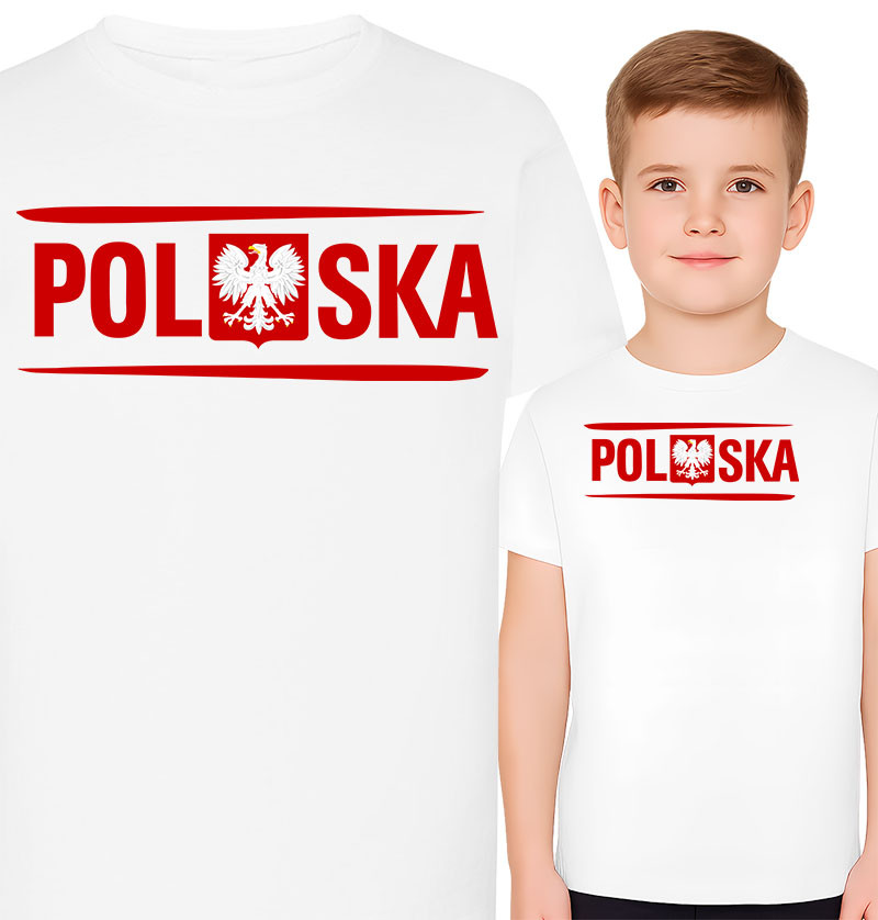 'Polska' z godłem