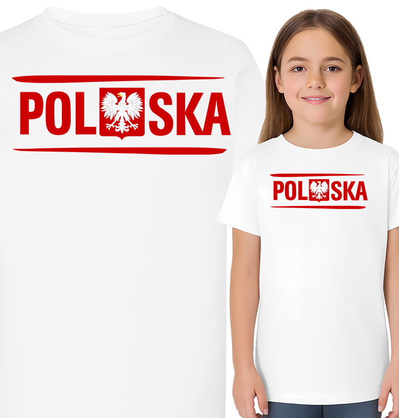 'Polska' z godłem