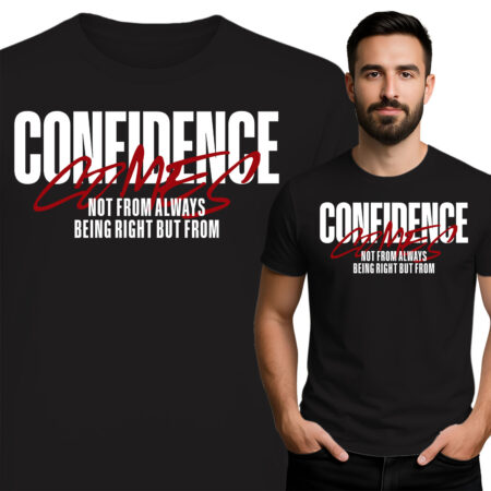 'Confidence COMES'