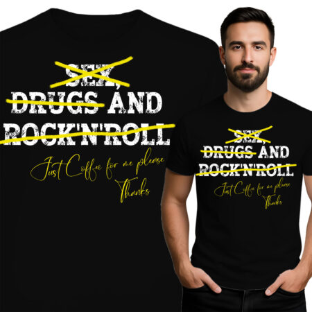 'No Sex, Drugs and Alcohol. Just Coffee for Me Please'
