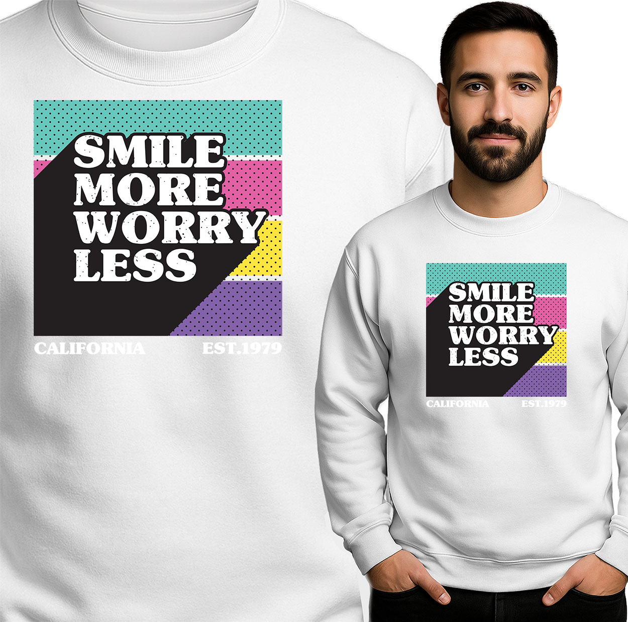'Smile More Worry Less'