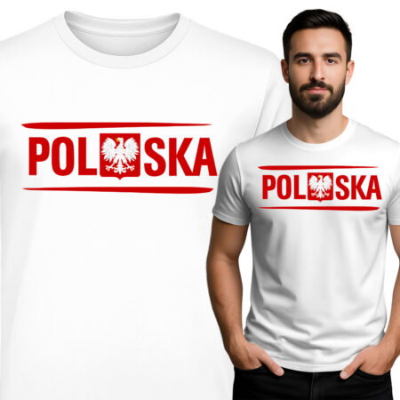 'Polska' z godłem
