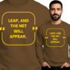 'Leap and the Net Will Appear '