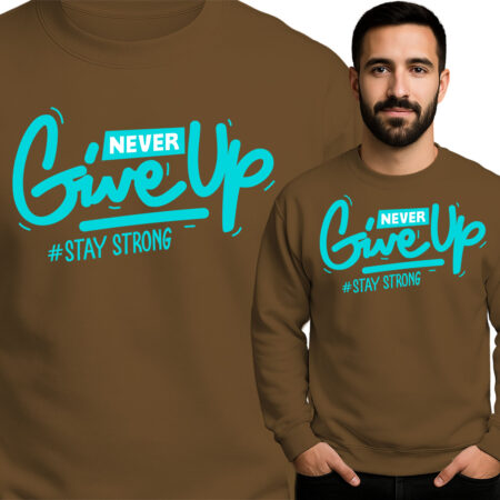 \'Never Give Up\'