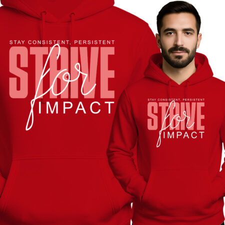 'Stay Consistent, Strive for Impact '