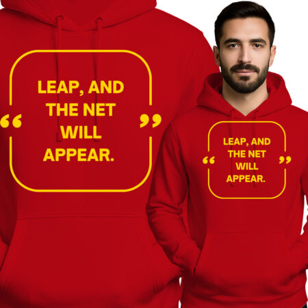 'Leap and the Net Will Appear'