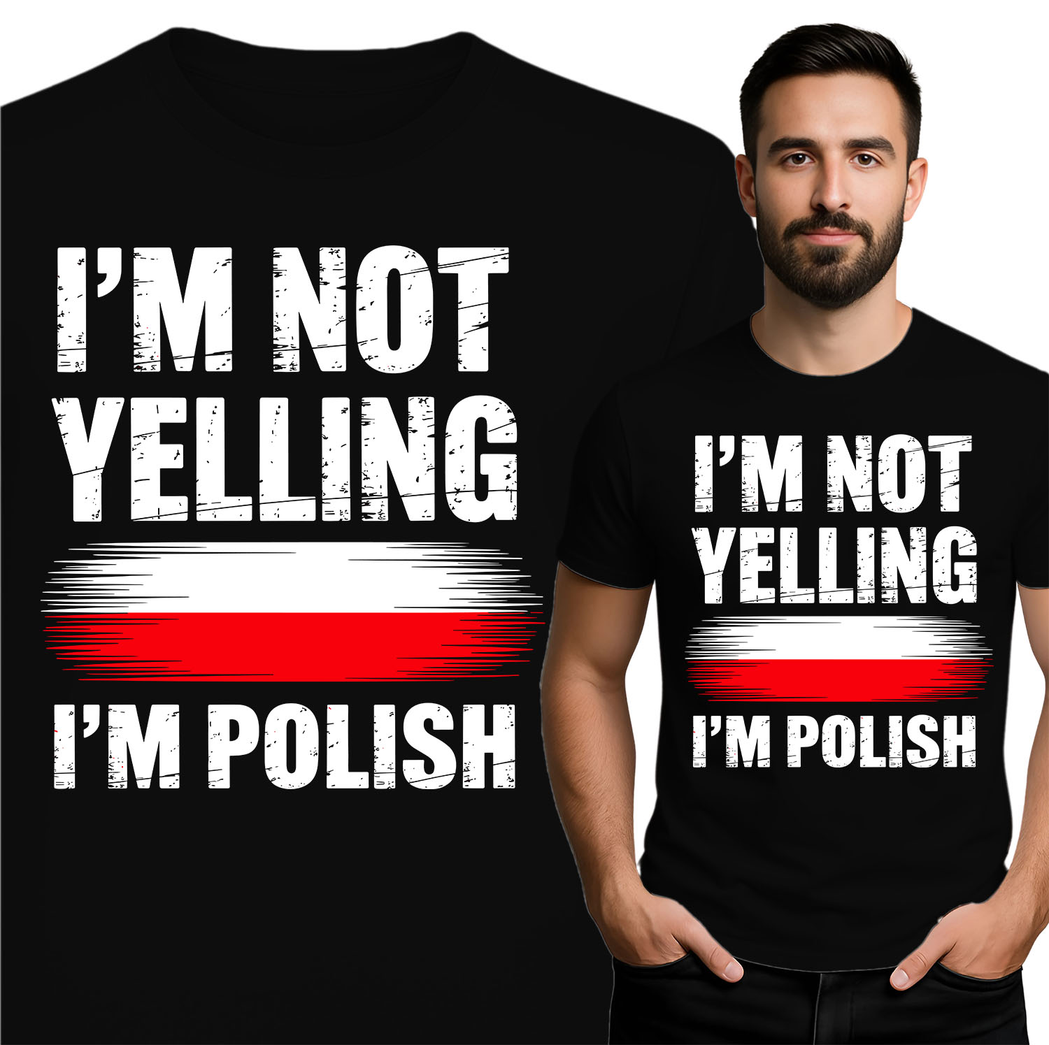 'I'm Not Yelling - I'm Polish'