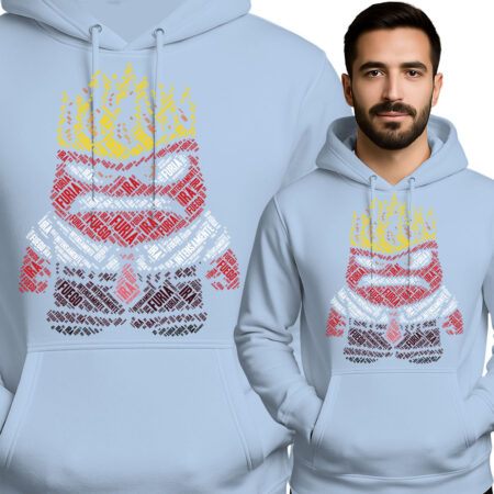 Kreatywna bluza z unikalnym wzorem