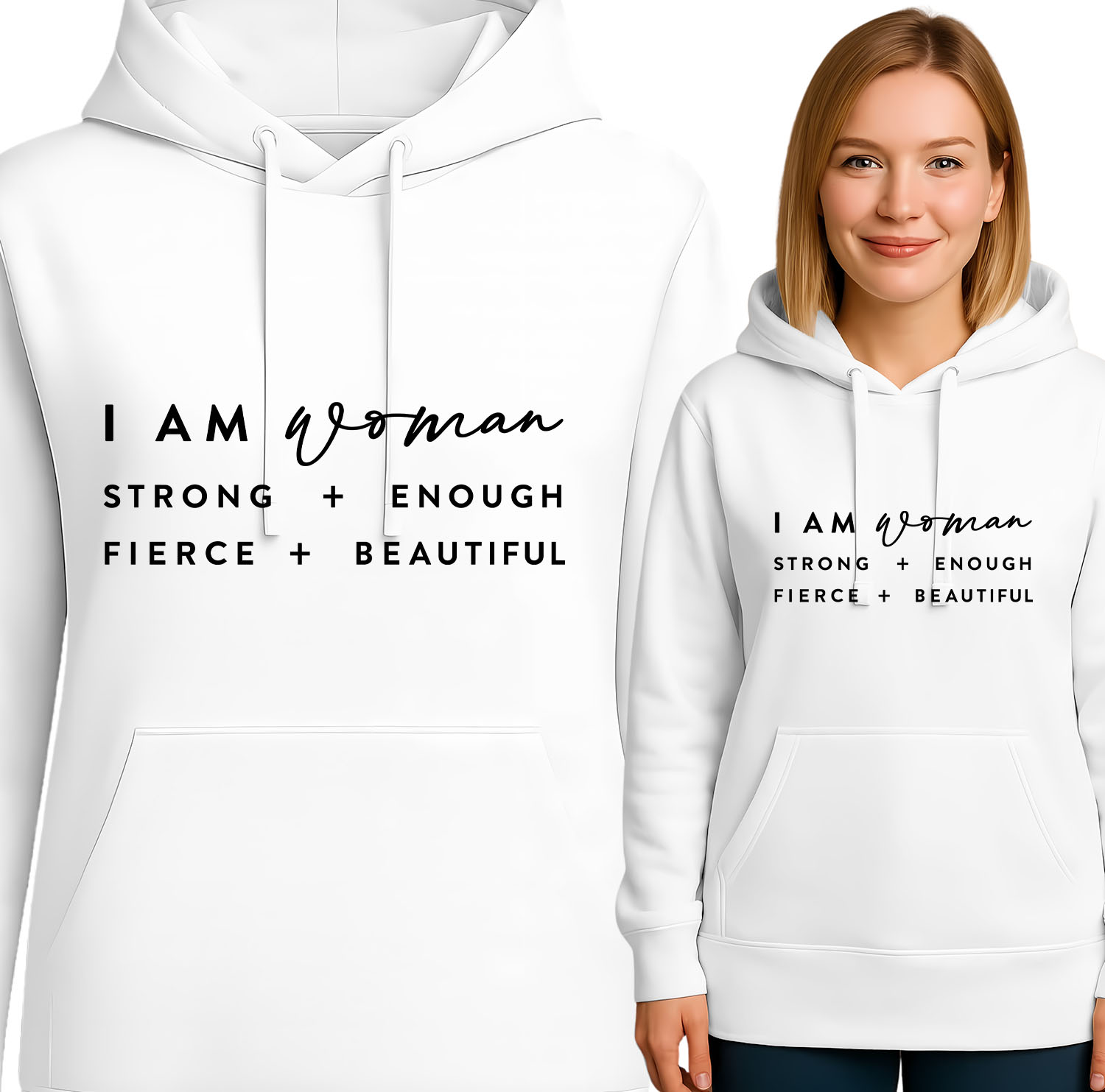 'She MOTIVATES. EMPOWERS. INSPIRES. She is me i am she'