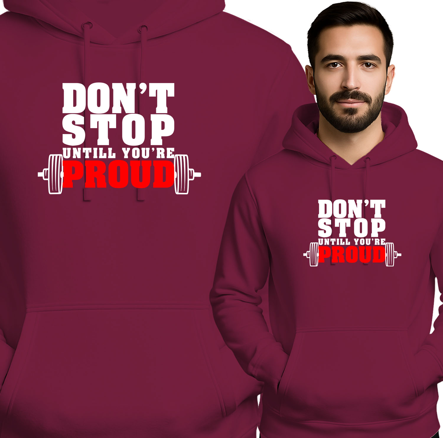 'Don't Stop Until You're Proud'