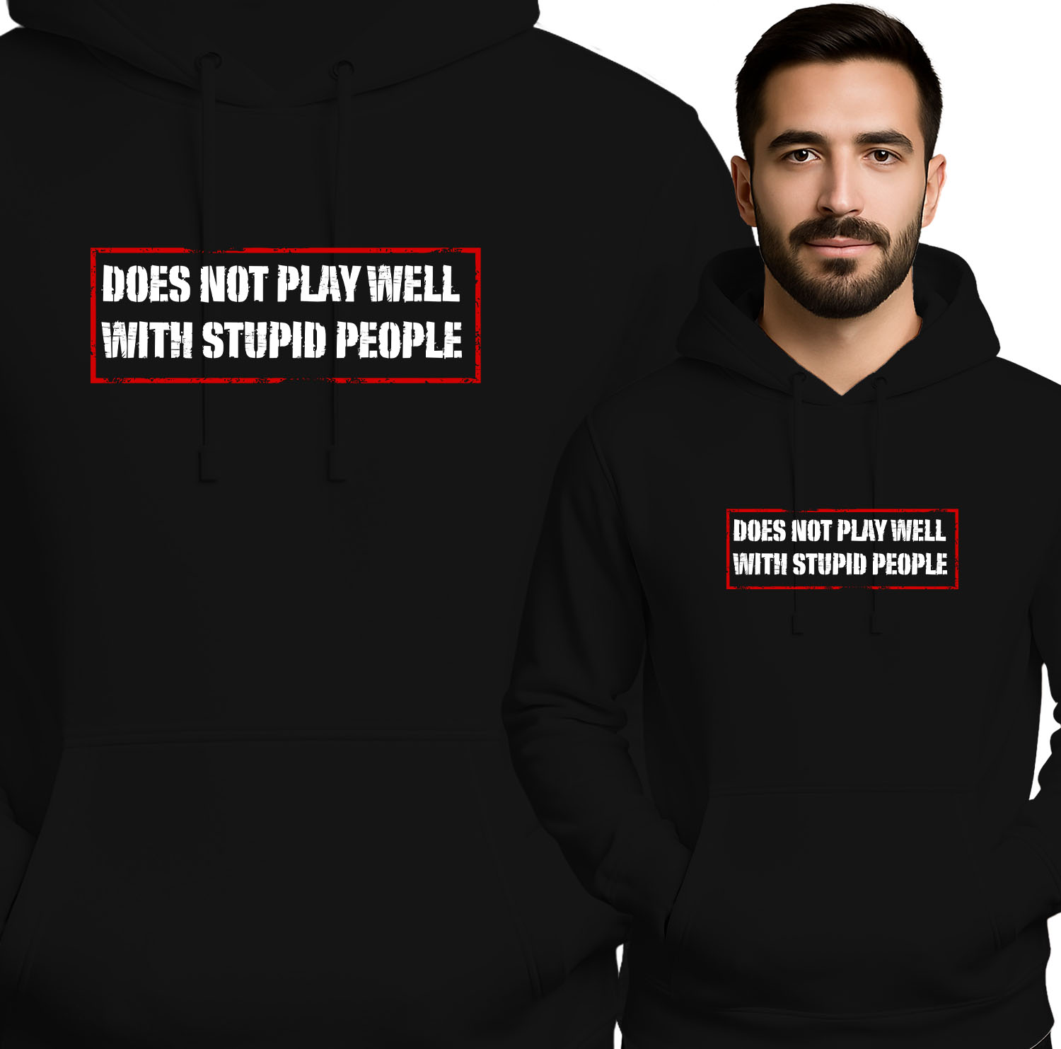 'DOES NOT PLAY WELL WITH STUPID PEOPLE'