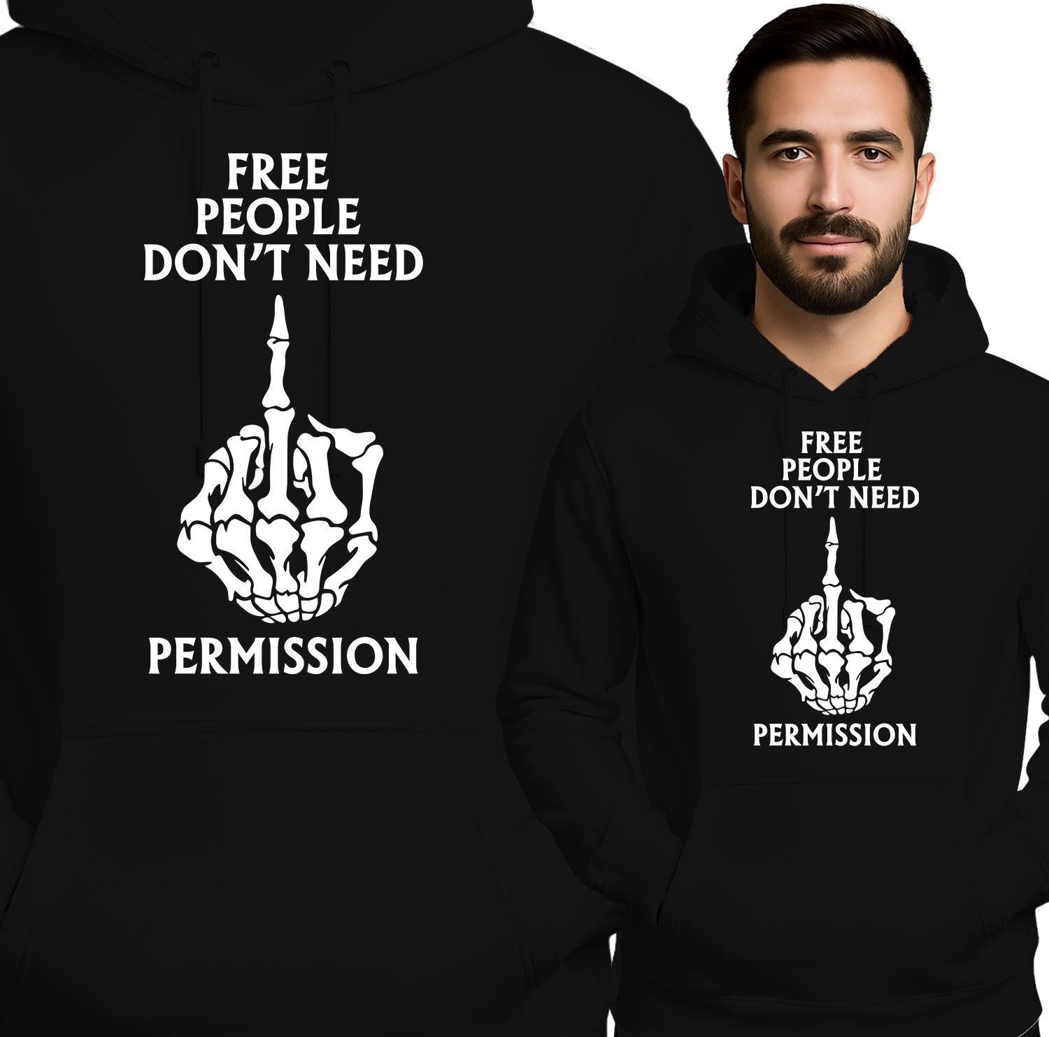 'Free People Don't Need Permission'
