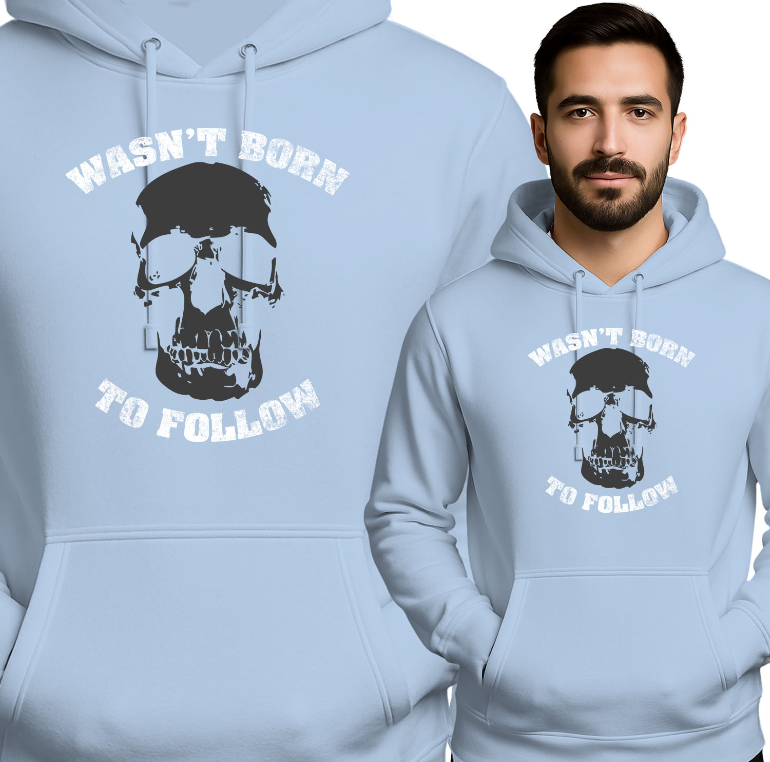 'WASN'T BORN TO FOLLOW'