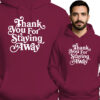 'Thank You For Staying Away