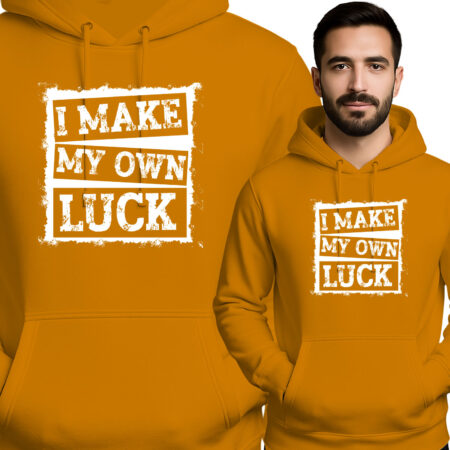 'I Make My Own Luck'