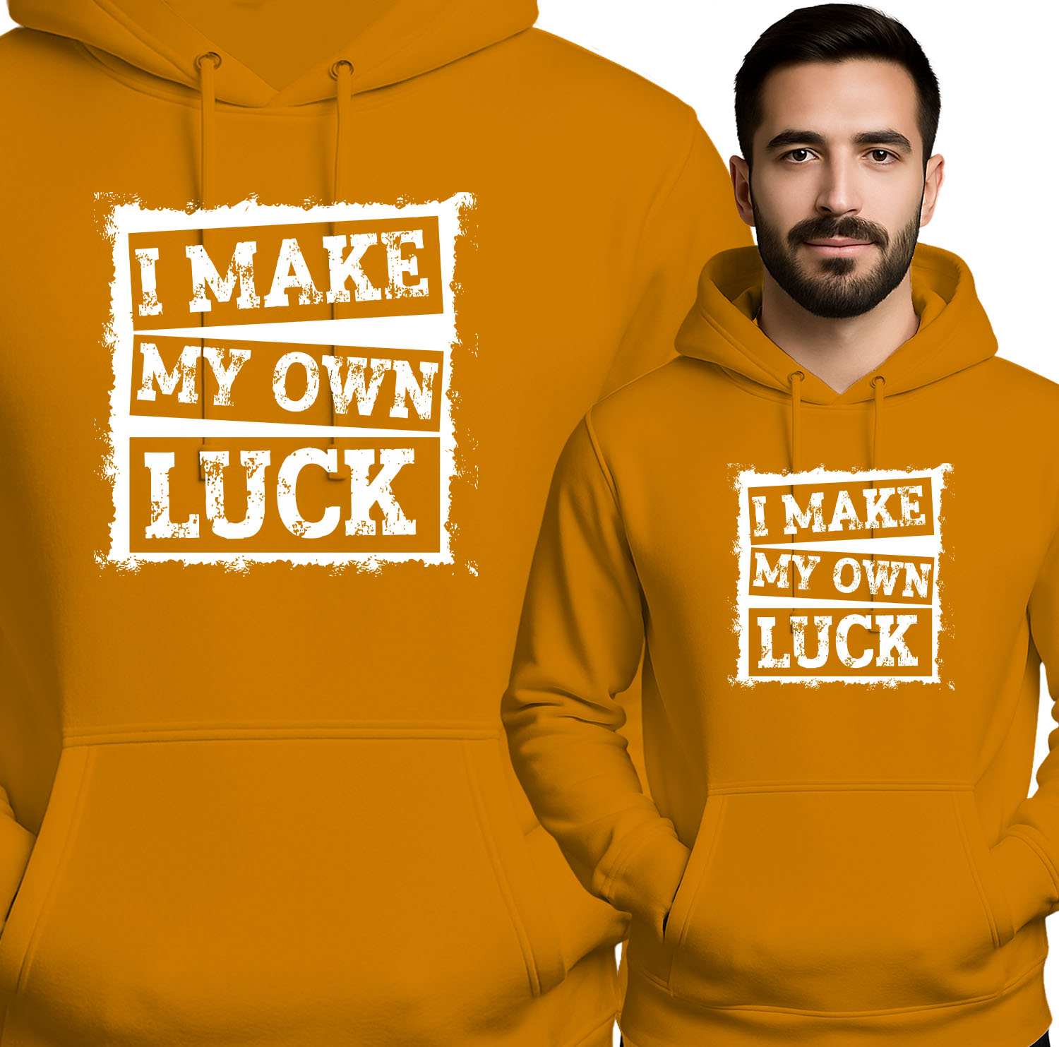'I Make My Own Luck'