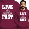 'Live Fast' z motocyklem
