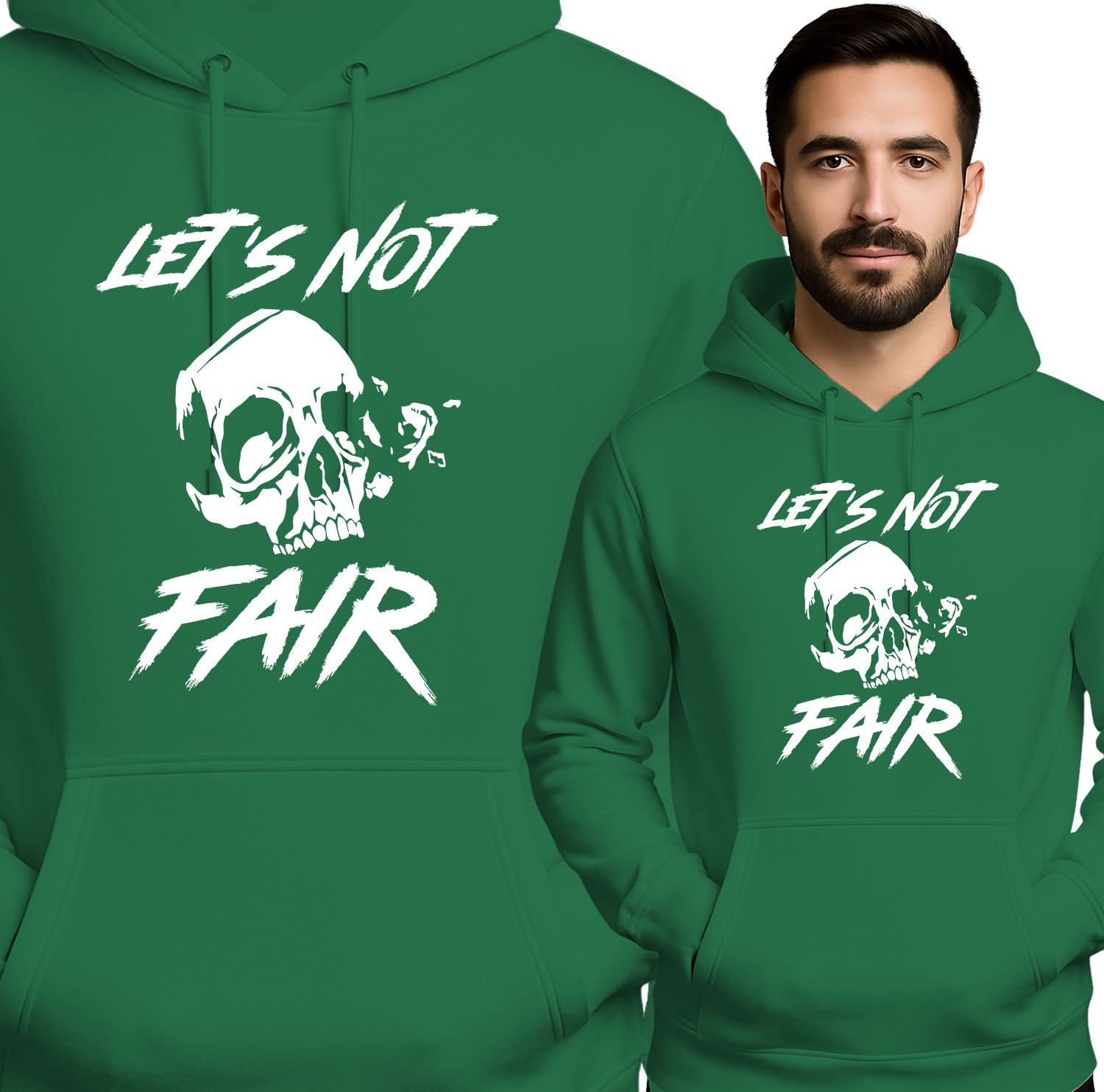 'Let's Not Fair' z Czaszką