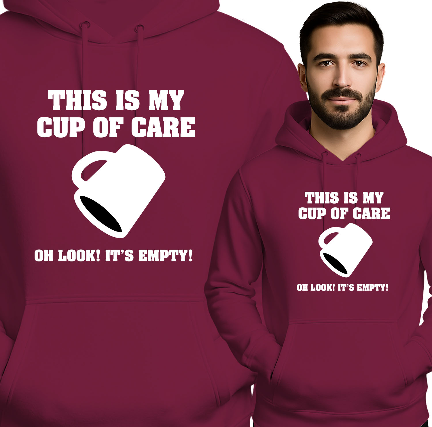 'This Is My Cup Of Care Oh Look It's Empty'