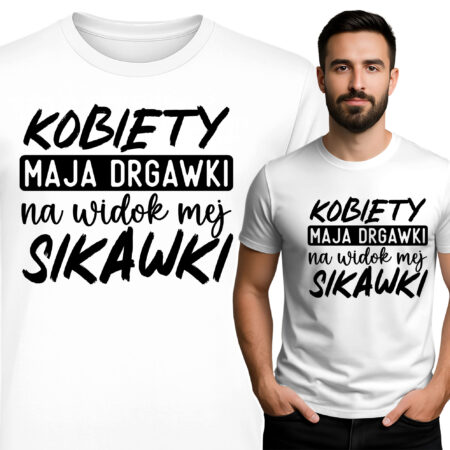'Kobiety mają drgawki na widok mej sikawki'
