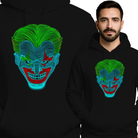 'Neon Joker Face'