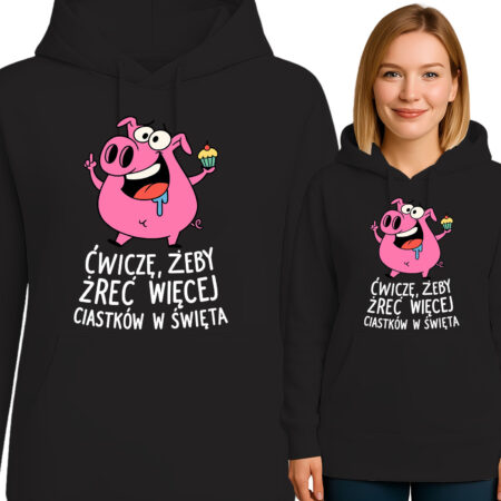 'Ćwiczę, żeby żreć więcej ciastków w święta'