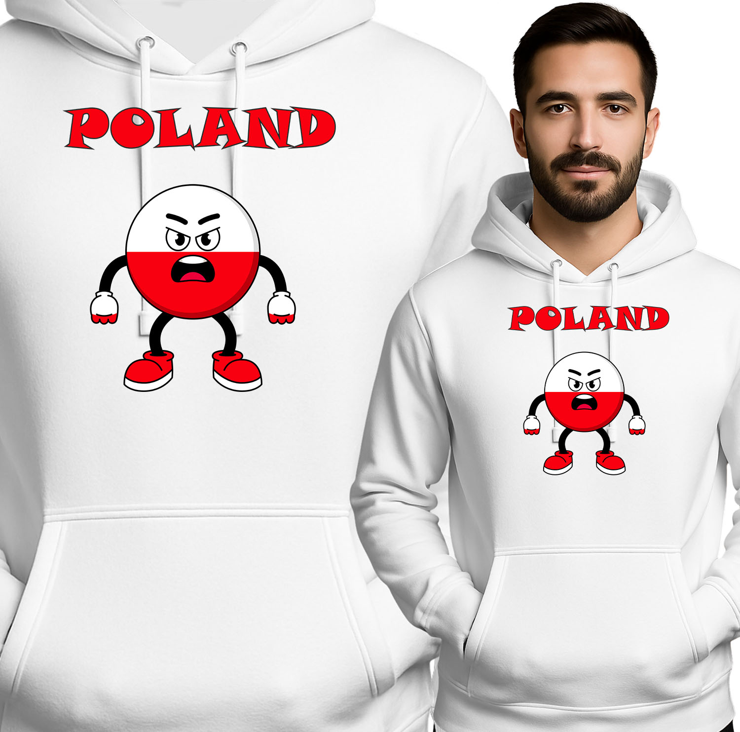 'Poland z zabawna piłką'