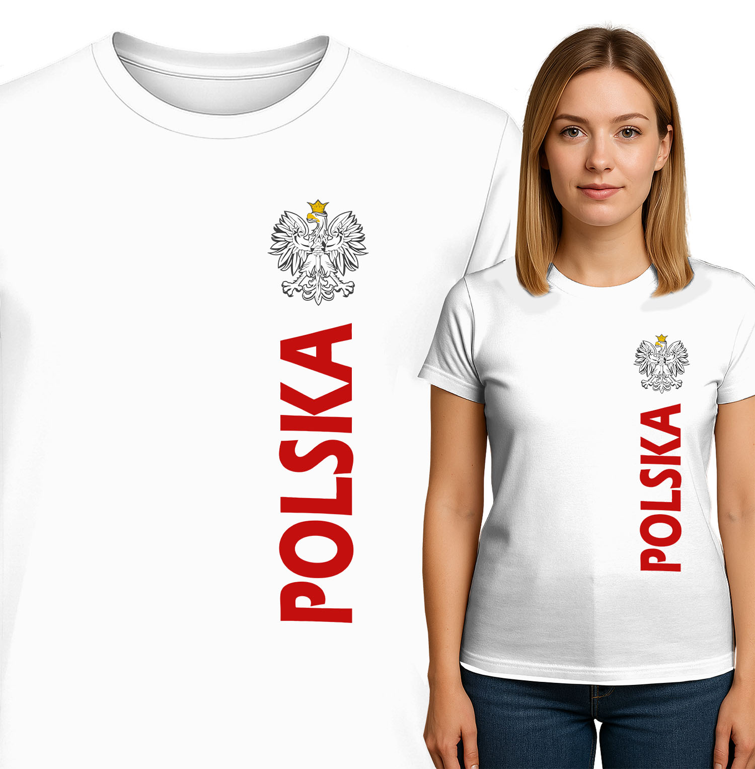 'Polska' z orłem