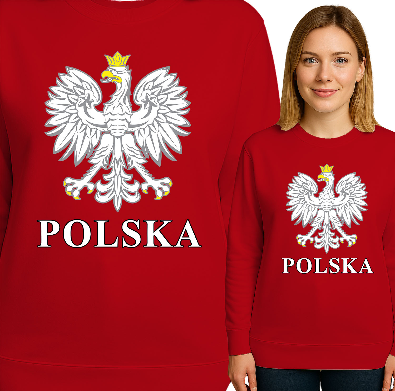 'Polska' z Orłem' dla kibica