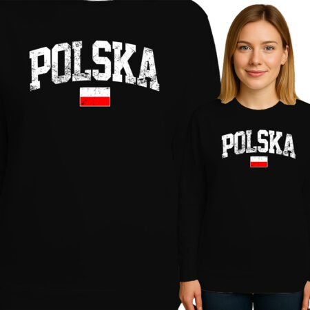'POLSKA' z flaga