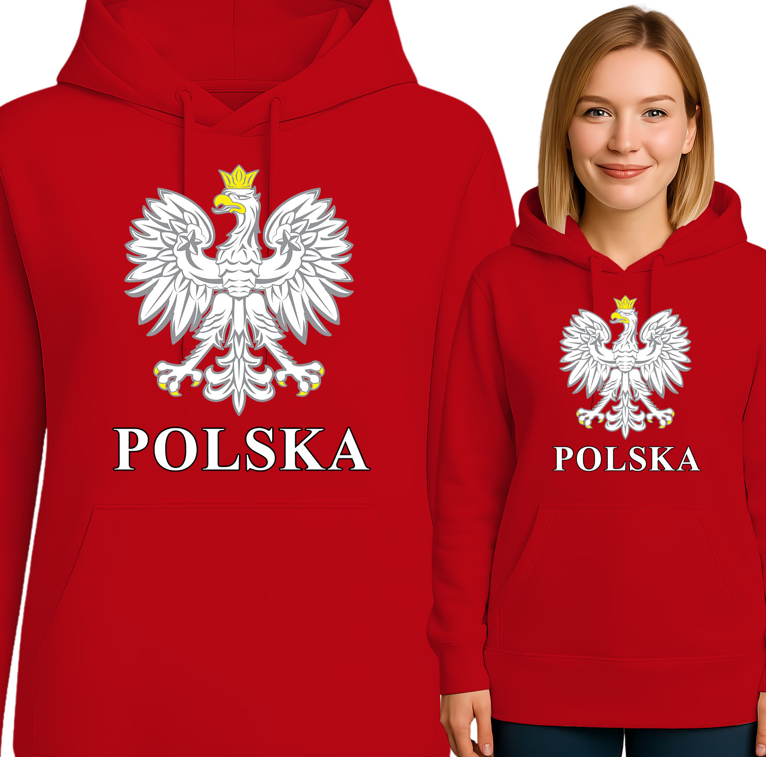 'Polska' z Orłem' dla kibica