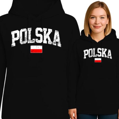 'POLSKA' z flaga