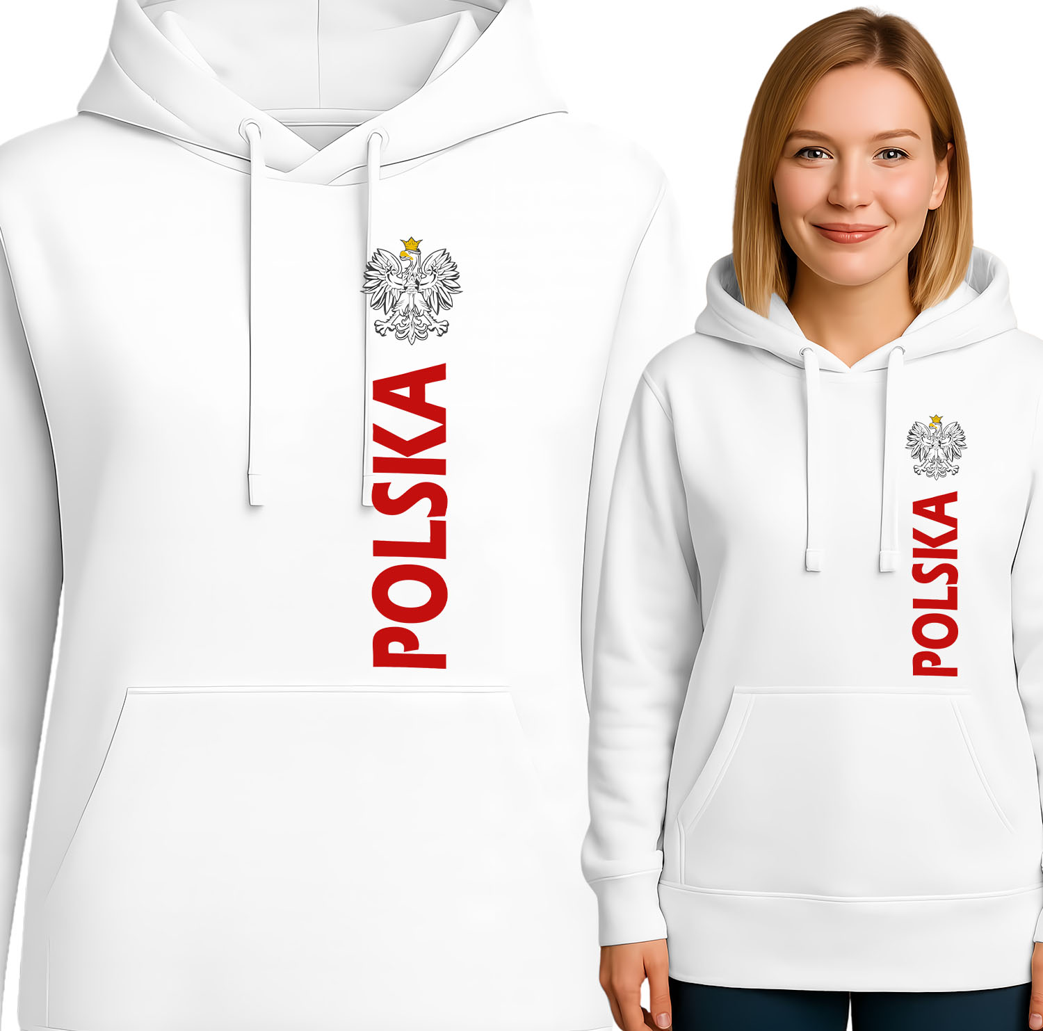 'Polska' z orłem