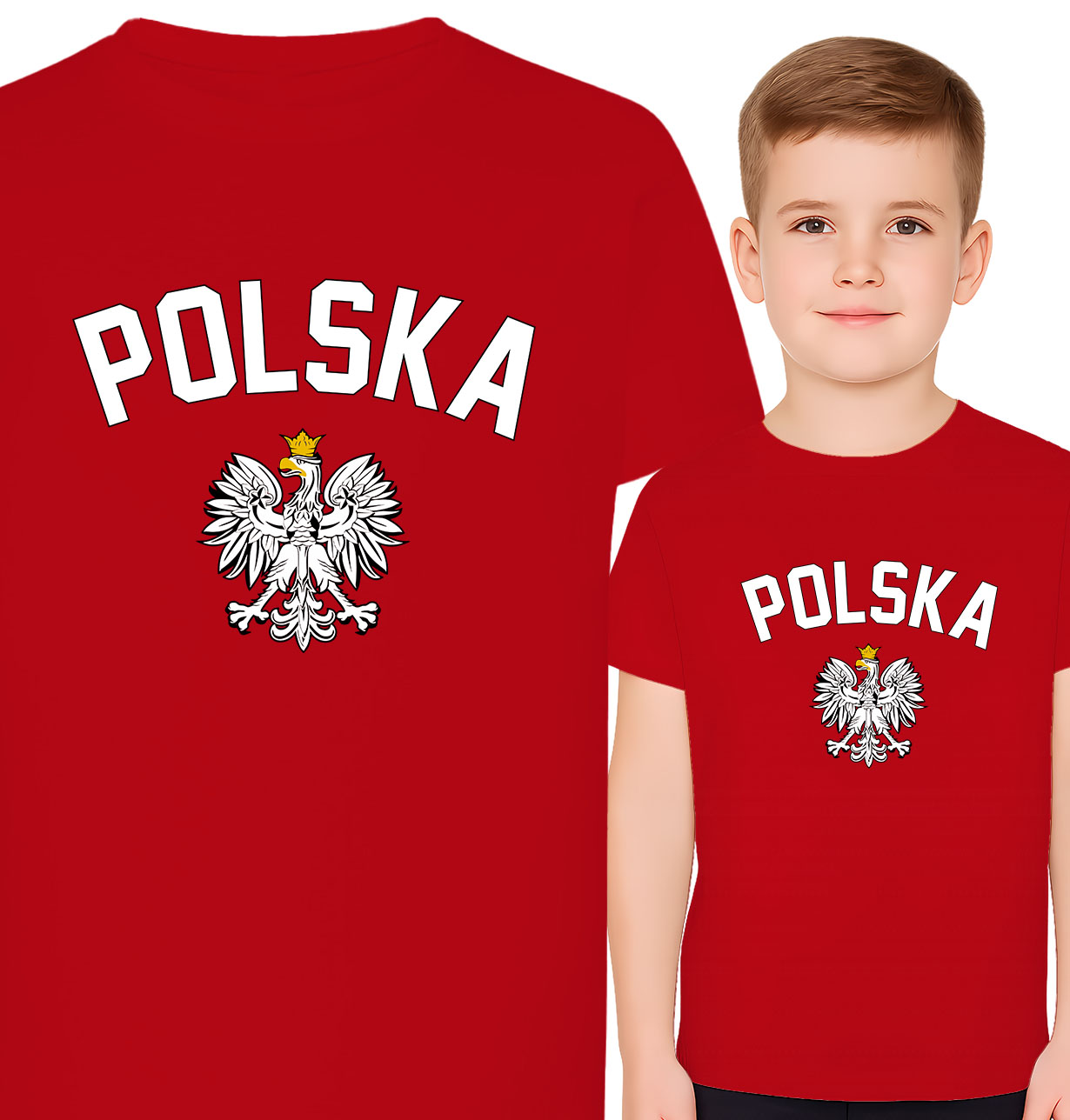 'Polska' z Orłem dla kibica