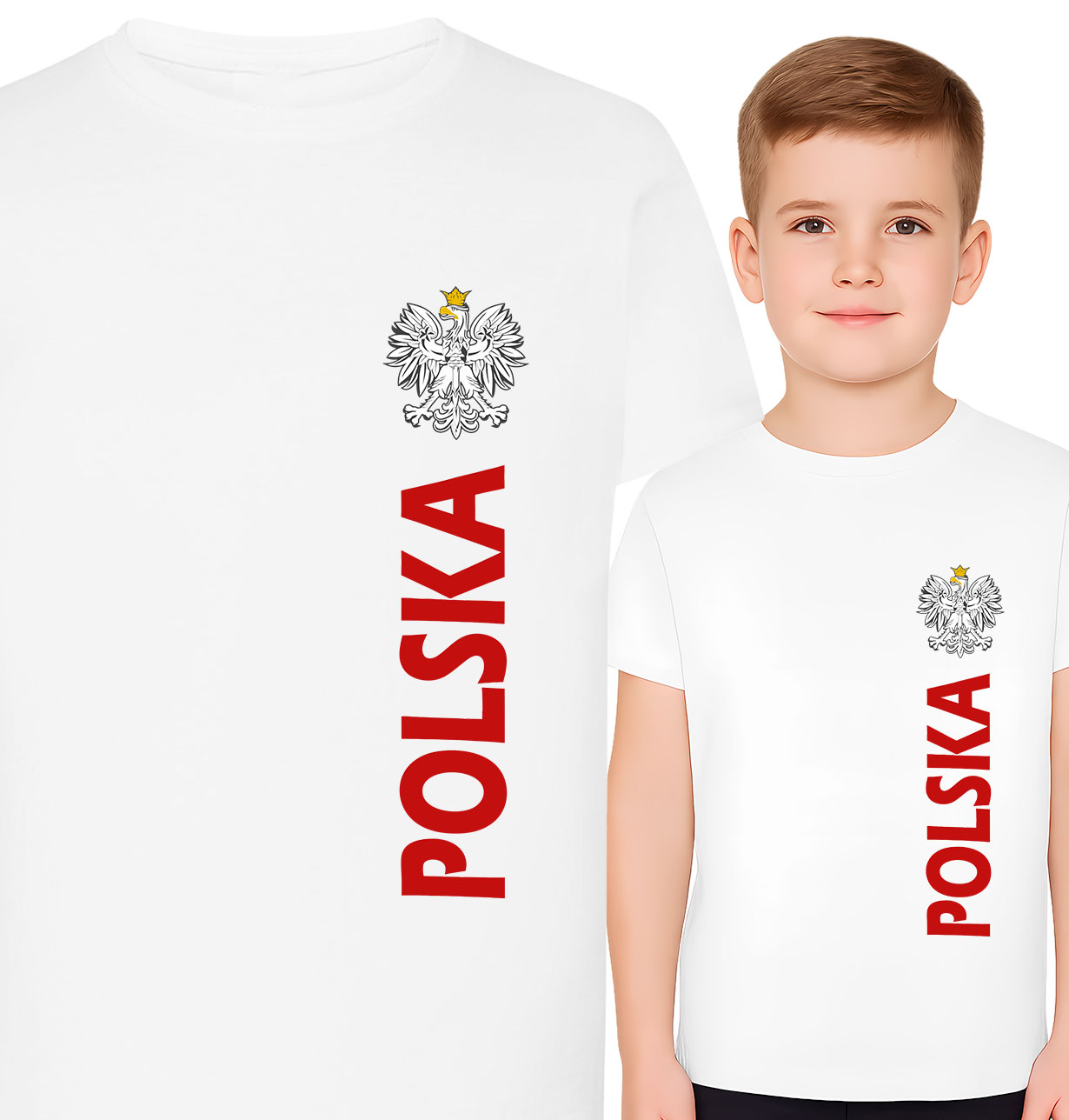 'Polska' z orłem