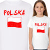 'Polska' z flagą narodową