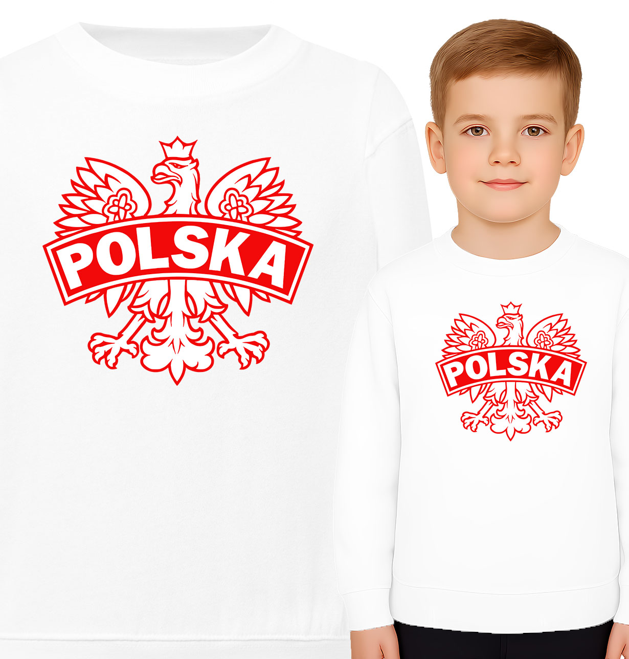'Polska' z orłem