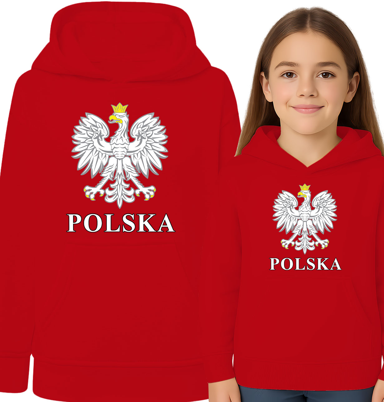 'Polska' z Orłem' dla kibica